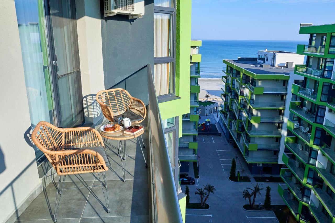 Blu Sea View Apartment - Spa Pools Beach Resort Mamaia Exterior foto